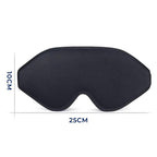 3D Light Blocking Sleep Eye Mask with Adjustable Strap for Travel, Meditation, Insomnia Relief, and Deep Sleep
