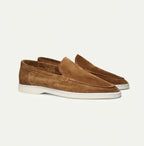Classic Men's Loafers - 'Old Money' Style Leather Slip-On Shoes for Formal & Casual Wear