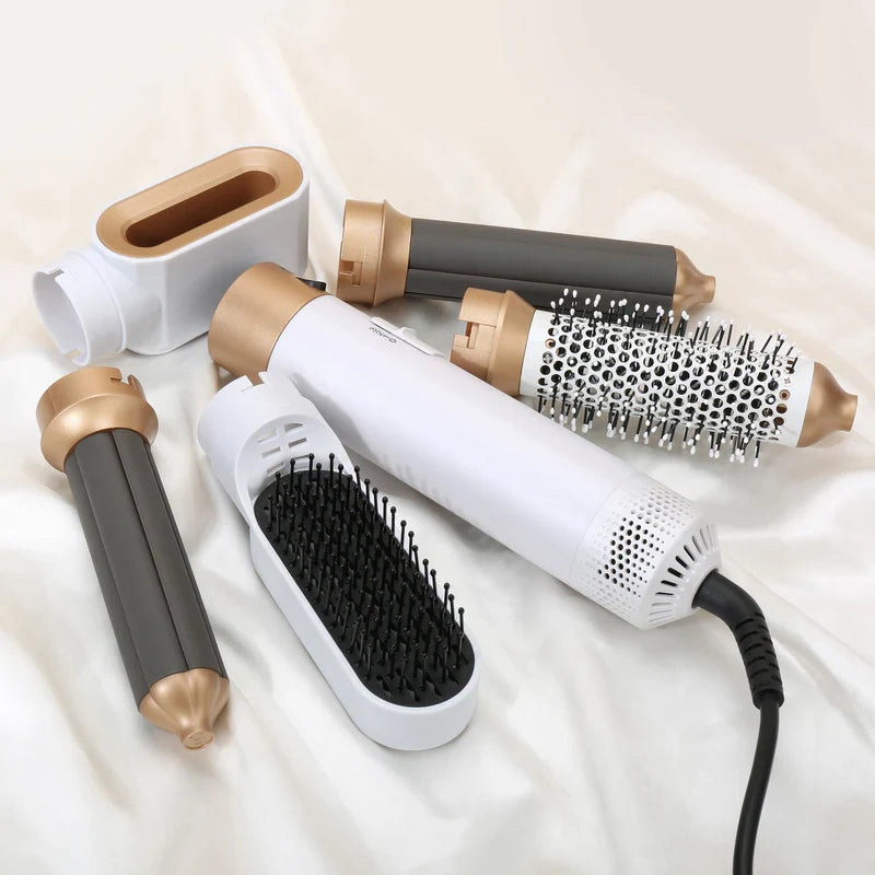 Premium 5 in 1 Hair Styler Pro with Hot Brush and Dryer Functions