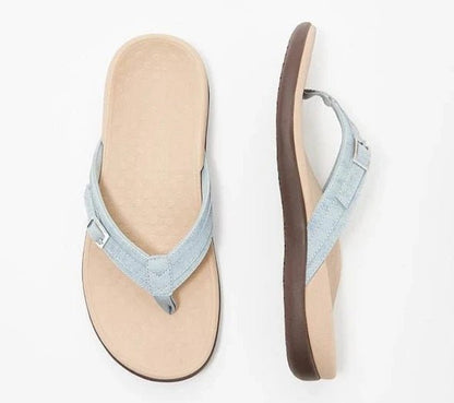 Orthopaedic Flip-Flops | Contoured Footbed, Shock Absorption & Ideal for Beach, Pool & Everyday Comfort