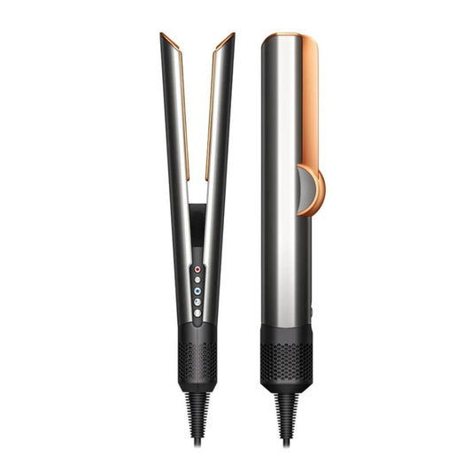 2-in-1 Hair Straightener and Dryer | Adjustable Temperature & Airflow for All Hair Types, Lightweight and Portable for Travel