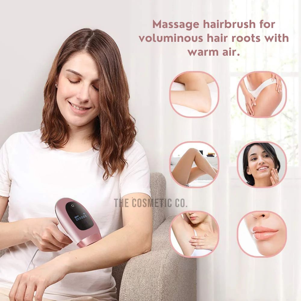 IPL Laser Hair Remover | Permanent Hair Removal, Skin-Friendly & Ideal for Legs, Arms, Face, and Intimate Areas