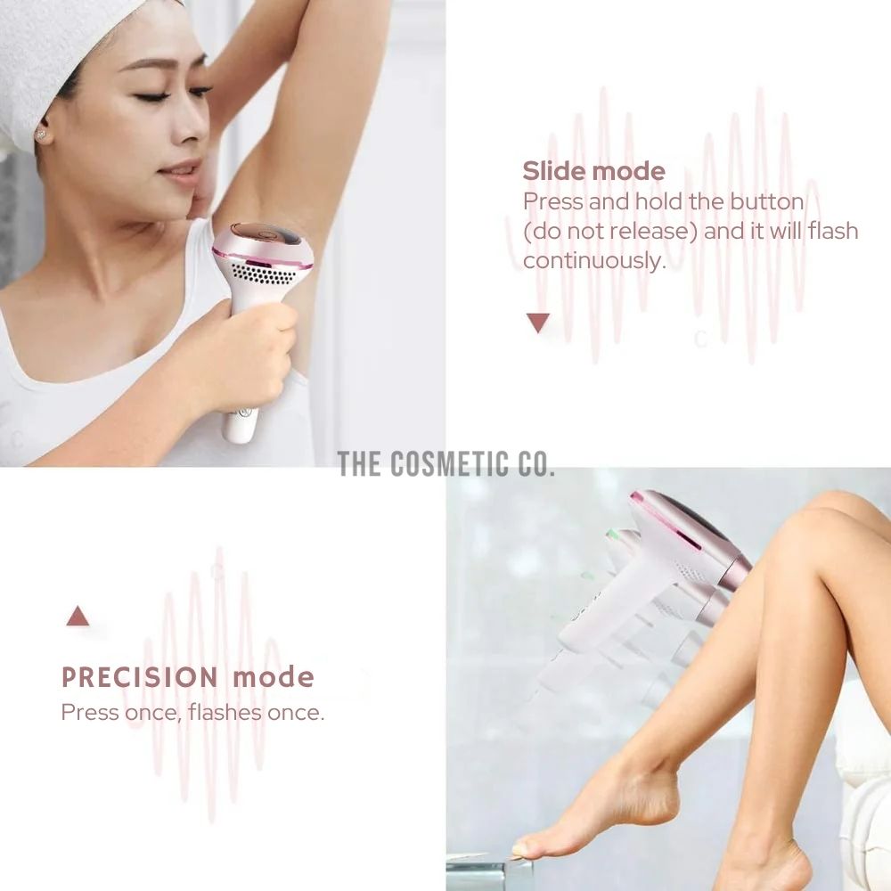 IPL Laser Hair Remover | Permanent Hair Removal, Skin-Friendly & Ideal for Legs, Arms, Face, and Intimate Areas