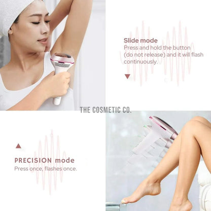 IPL Laser Hair Remover | Permanent Hair Removal, Skin-Friendly & Ideal for Legs, Arms, Face, and Intimate Areas
