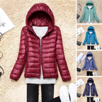 Ultra-Light Packable Down Jacket with Hood | Warm, Compact & Stylish for Winter Travel