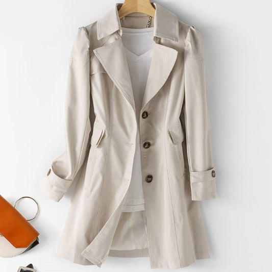 Women's Versatile Trench Coat | Lightweight, Timeless Style & Perfect for Business Meetings or Casual Outings