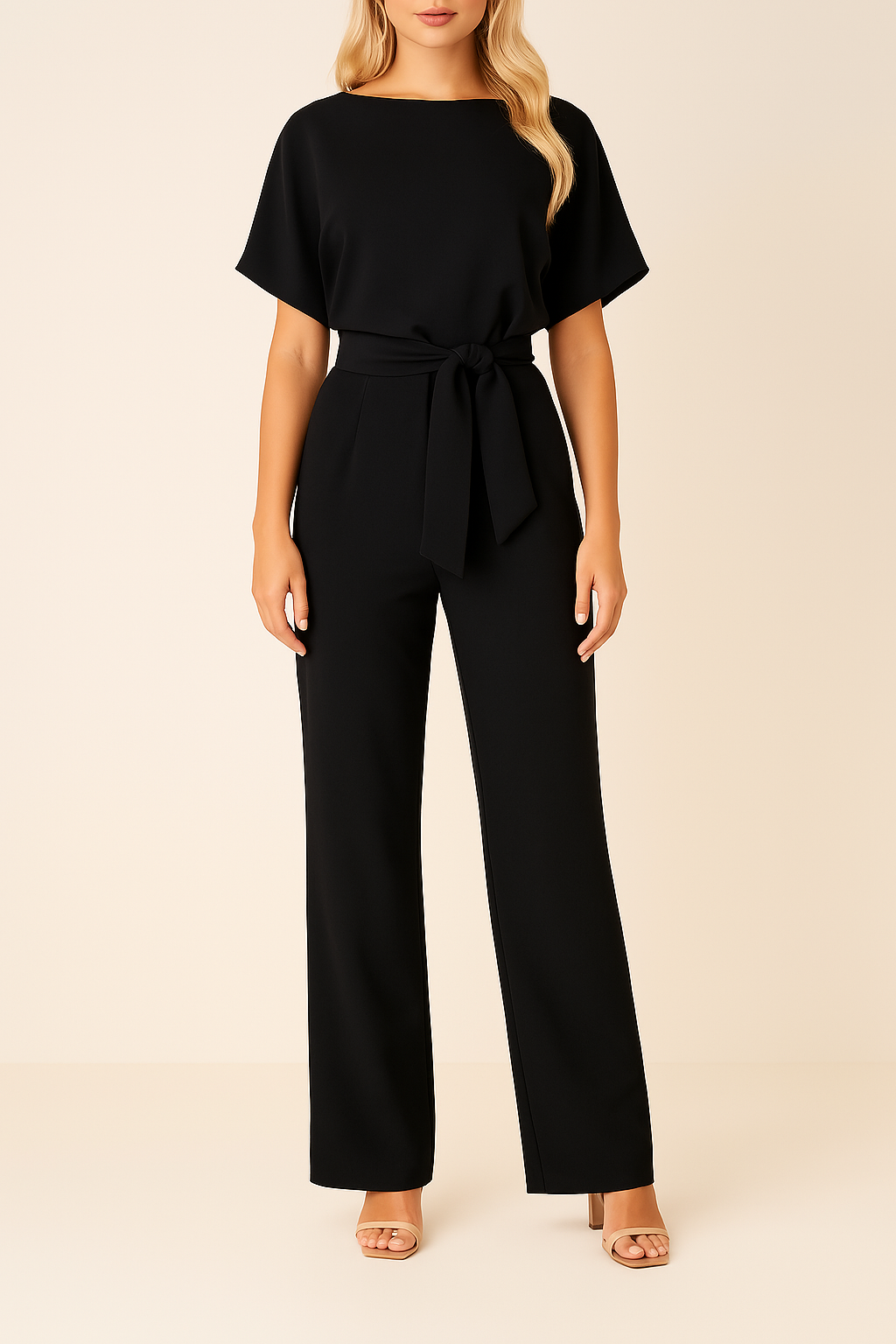 Ladies Minimalist Jumpsuit | Comfortable Fit, Soft Fabric & Versatile for Casual and Formal Occasions