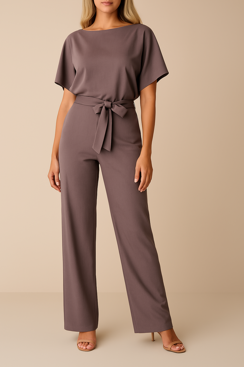 Ladies Minimalist Jumpsuit | Comfortable Fit, Soft Fabric & Versatile for Casual and Formal Occasions