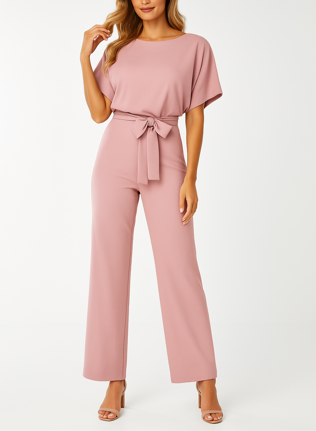 Ladies Minimalist Jumpsuit | Comfortable Fit, Soft Fabric & Versatile for Casual and Formal Occasions