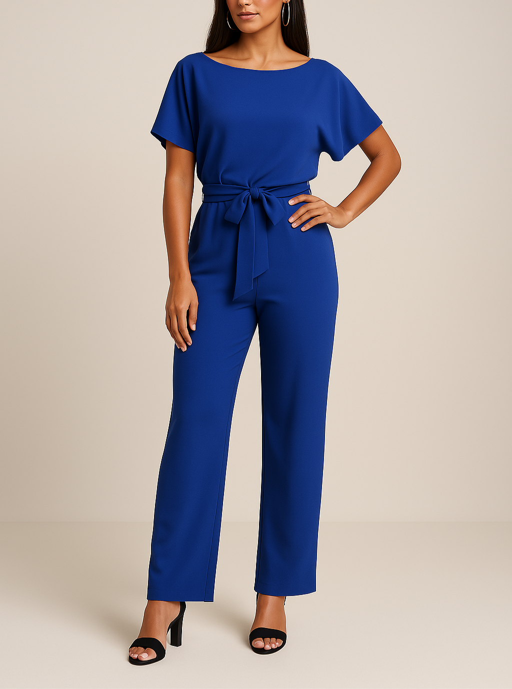 Ladies Minimalist Jumpsuit | Comfortable Fit, Soft Fabric & Versatile for Casual and Formal Occasions