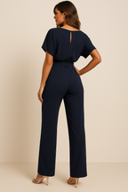 Ladies Minimalist Jumpsuit | Comfortable Fit, Soft Fabric & Versatile for Casual and Formal Occasions