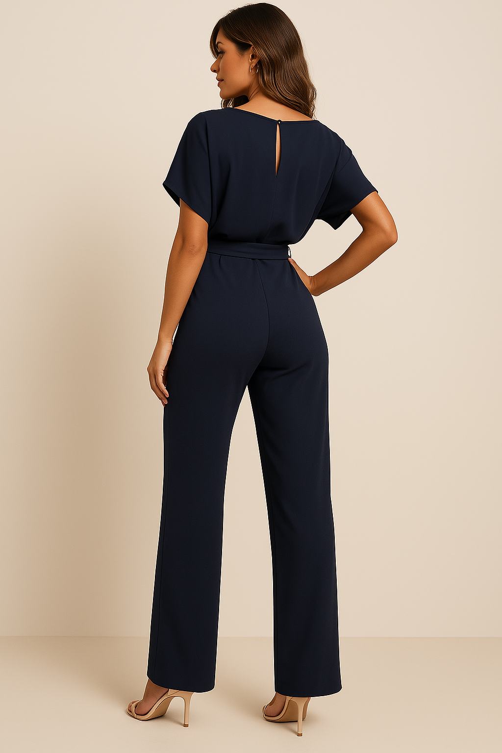 Ladies Minimalist Jumpsuit | Comfortable Fit, Soft Fabric & Versatile for Casual and Formal Occasions