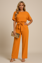 Ladies Minimalist Jumpsuit | Comfortable Fit, Soft Fabric & Versatile for Casual and Formal Occasions