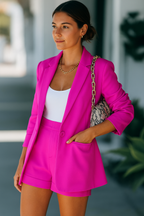 Summer Blazer & Shorts Set | Comfortable, Modern Design & Versatile for Office and Casual Outings