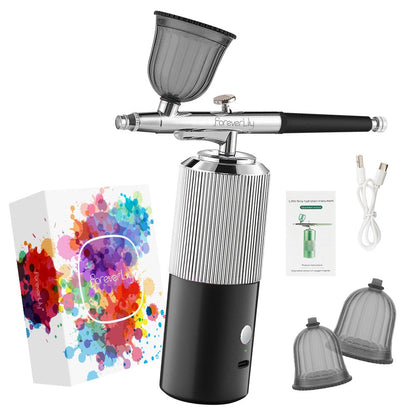 Mini Airbrush Kit – Perfect for Detailed Art, Makeup, and Touch-Ups, Compact & Portable