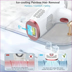 Profesional IPL Laser Hair Removal Machine - Effective Home Hair Trimmer Removal Tool