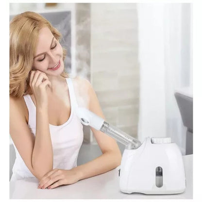 Electronic Facial Steamer for Deep Facial Cleansing, Herb Steamer, Humidifier with Warm Mist, Ozone Sauna for Hydrating and Clean Face Salon Spa Appliances