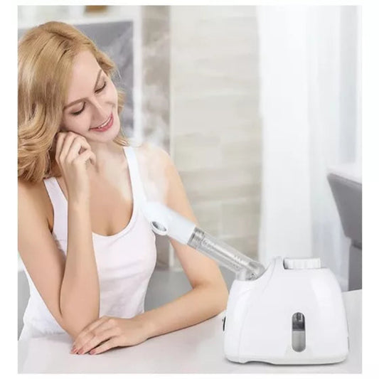 Electronic Facial Steamer for Deep Facial Cleansing, Herb Steamer, Humidifier with Warm Mist, Ozone Sauna for Hydrating and Clean Face Salon Spa Appliances