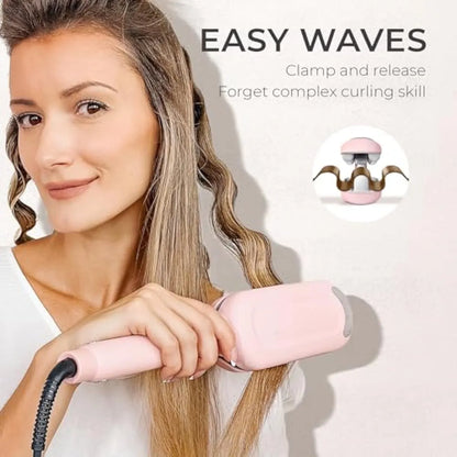 Curling Iron for Beach Waves | 25mm Ceramic Barrel, Adjustable Heat – Best Hair Waver for Effortless Curls & Mermaid Waves