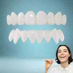 Pop-On Veneers for Instant Smile Makeover | Custom Fit Dental Aesthetic Solution for Teeth Whitening & Gap Coverage