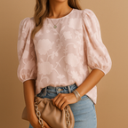 Floral Women's Top with Flattering Fit and Stylish Design - Perfect for Everyday Wear