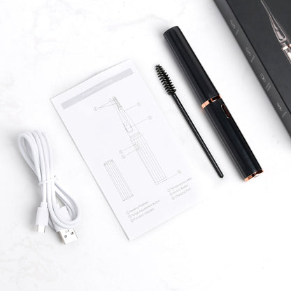 Heated Electric Eyelash Curler | 3 Temperature Modes, Quick Heating & USB Rechargeable for Natural and False Lashes