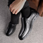 Men's Genuine Leather Casual Shoes | Breathable, Handcrafted & Comfortable for Outdoor Adventures