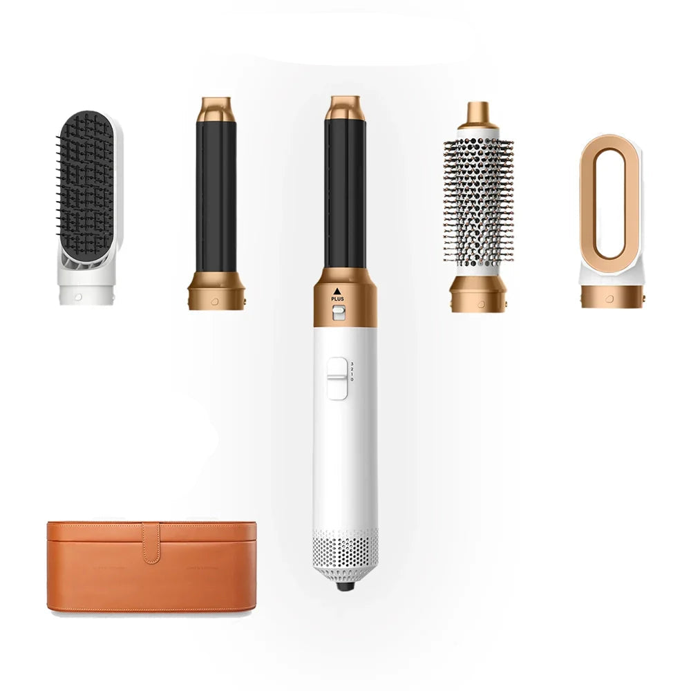 5 in 1 Hair Styler | Curling, Straightening & Drying with Coanda Effect for All Hair Types