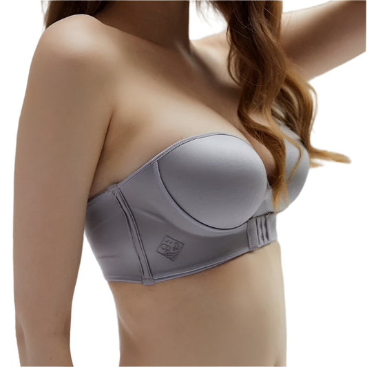 Strapless Front Buckle Bra | Soft, Breathable Mesh & Comfortable Fit for Evening Gowns and Special Occasions