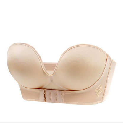 Strapless Front Buckle Bra | Soft, Breathable Mesh & Comfortable Fit for Evening Gowns and Special Occasions
