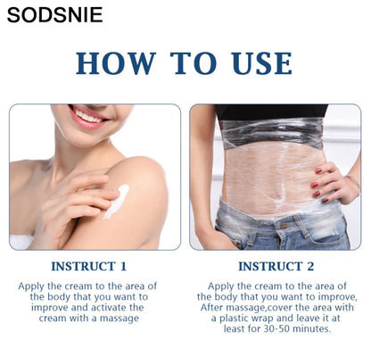 Body Firming and Shaping Cream for Skin Tightening and Cellulite Reduction - Anti-Aging Treatment for All Skin Types