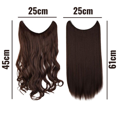 Invisible Halo Hair Extensions