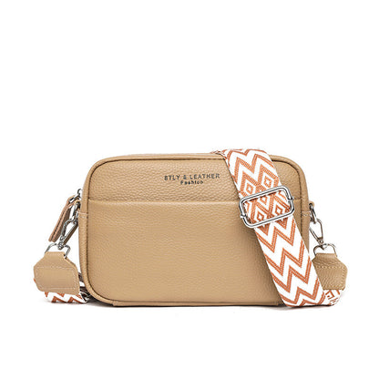 Genuine Leather Bag | Durable First-Layer Cowhide with Soft Polyester-Cotton Lining for Daily Use and Business Occasions