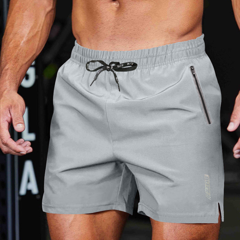 Men's Quick-Drying Multi-Function Shorts | Adjustable Waistband & Zipped Pockets for Sports and Leisure Activities