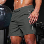 Men's Quick-Drying Multi-Function Shorts | Adjustable Waistband & Zipped Pockets for Sports and Leisure Activities