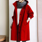 Women's Lightweight Hooded Rain Jacket - Waterproof Windbreaker for Outdoor Activewear