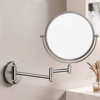 Rechargeable Lighted Magnifying Mirror for Makeup and Shaving - Mountable Bathroom Essentials