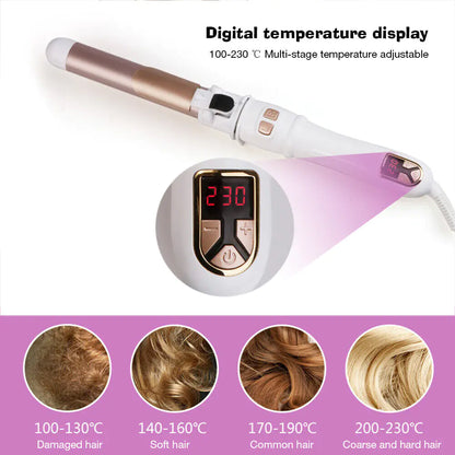 Automatic Hair Curler | 360° Rotating Barrel for Effortless Curls