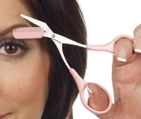 Eyebrow Scissors | High-Precision Stainless Steel Blades & Ergonomic Design for Perfectly Shaped Eyebrows