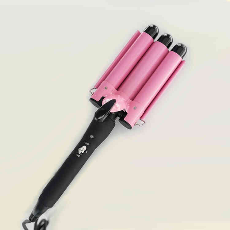 Triple Barrel Waver | Effortless Beach Waves with Large 32mm Barrels | 32mm PRO Waver for All Hair Textures