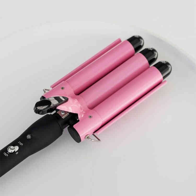 Triple Barrel Waver | Effortless Beach Waves with Large 32mm Barrels | 32mm PRO Waver for All Hair Textures