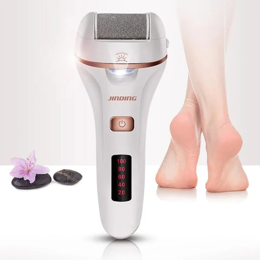 Rechargeable Electric Foot Callus Remover | Ergonomic, USB Rechargeable & Ideal for Smooth Feet at Home