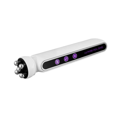 RadiantGlow™ | 3 in1 RF Heating EMS Facial Roller Massager for Fine Lines, Skin Rejuvenation & Firming Microcurrent Treatment