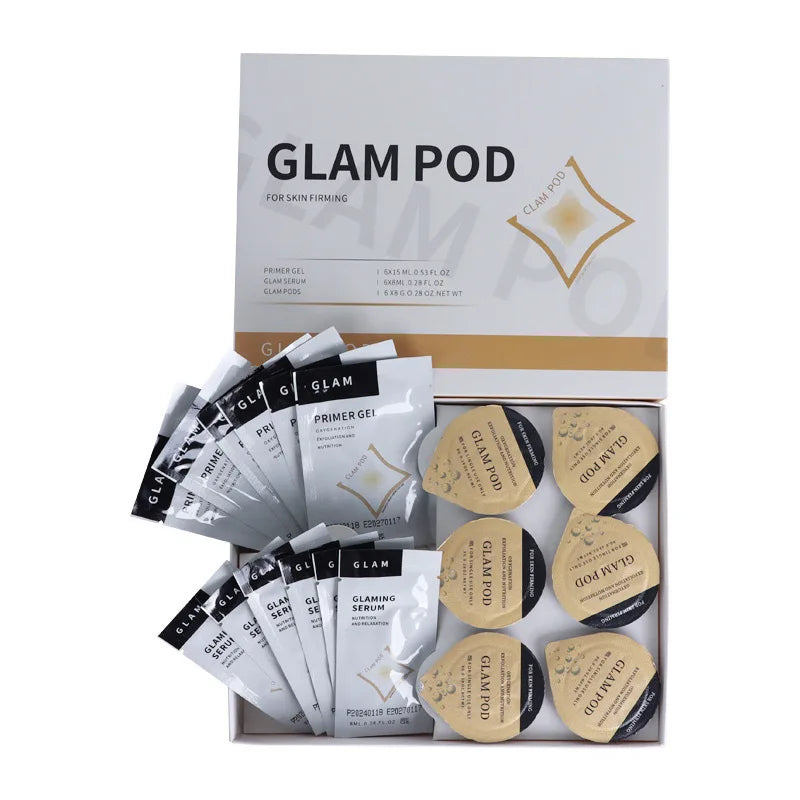 AetherGlow™ | Detox Hydration Facial Serum Pods & Spa Oxygen Bubble Machine for Skincare & Beauty Treatments