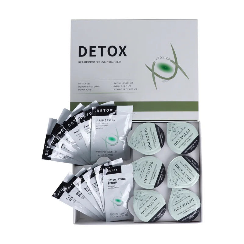 AetherGlow™ | Detox Hydration Facial Serum Pods & Spa Oxygen Bubble Machine for Skincare & Beauty Treatments