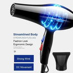 2200W Professional Ionic Hair Dryer with Fast Heating & Hot/Cold Settings for Quick Drying & Styling