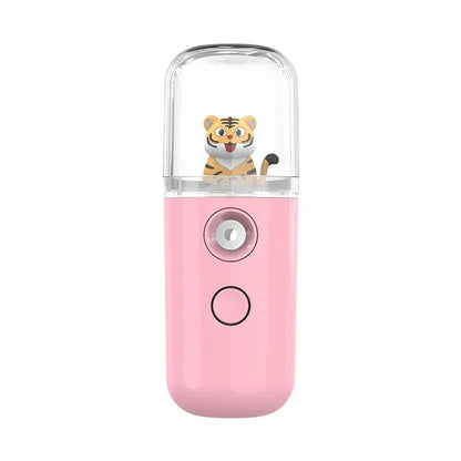 MysticMist™ | Mini USB Facial Steamer & Nebulizer | 30ML Hydrating Nano Spray for Moisturizing Skin Care & Beauty Treatment
