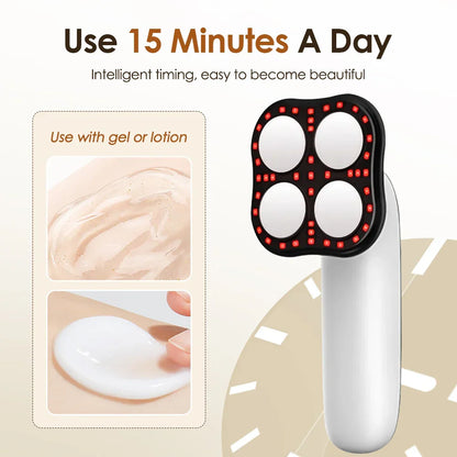4-in-1 LED Infrared Cellulite Massager | Target Stubborn Areas for Smoother, Firmer Skin