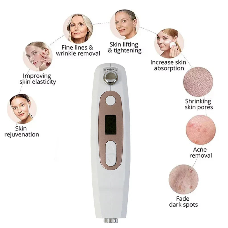 Mini HIFU Skin Tightening Machine – Ultrasound Face Lift & Wrinkle Removal Device for Home & SPA