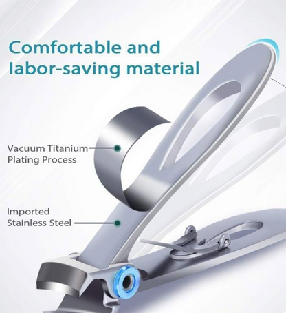 Strong Nail Cutter for Thick Nails | Ultra-Sharp Blades & Ergonomic Design for Professional Nail Care